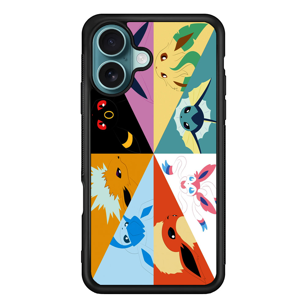 Pokemon Eevee Evolutions iPhone 16 Case - Altracase