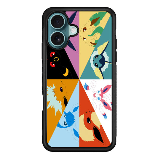 Pokemon Eevee Evolutions iPhone 16 Case - Altracase