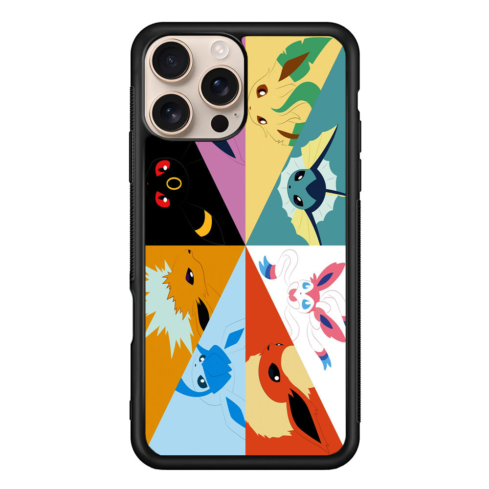 Pokemon Eevee Evolutions iPhone 16 Pro Max Case - Altracase