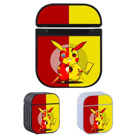Pokemon Pikachu X Flash Apple AirPods Case-AirPod Case-Altracase
