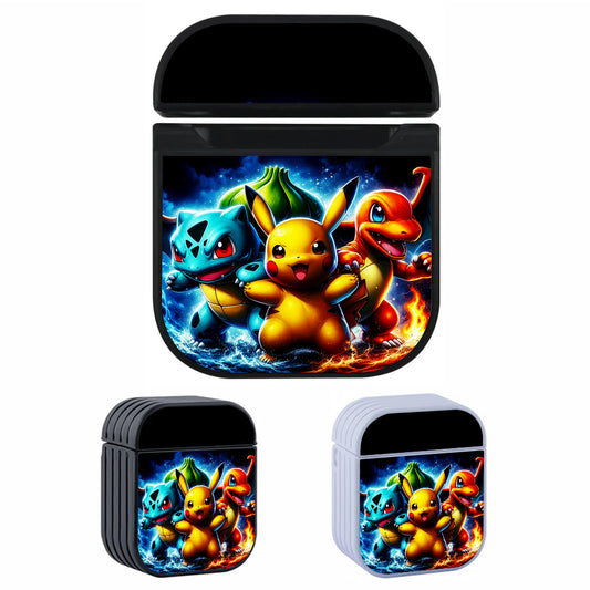 Pokemon Starters Cute Apple AirPods Case-AirPod Case-Altracase