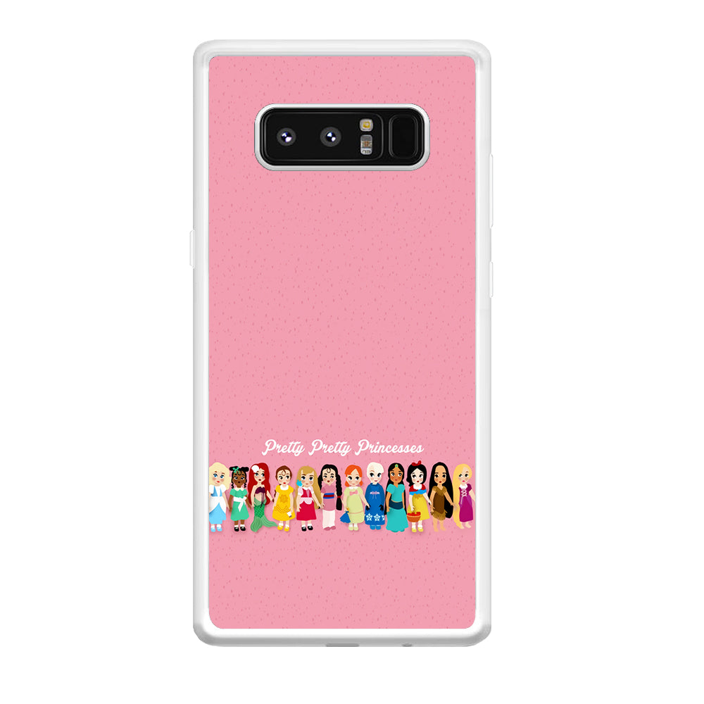Pretty Pretty Princesses Pink Samsung Galaxy Note 8 Case