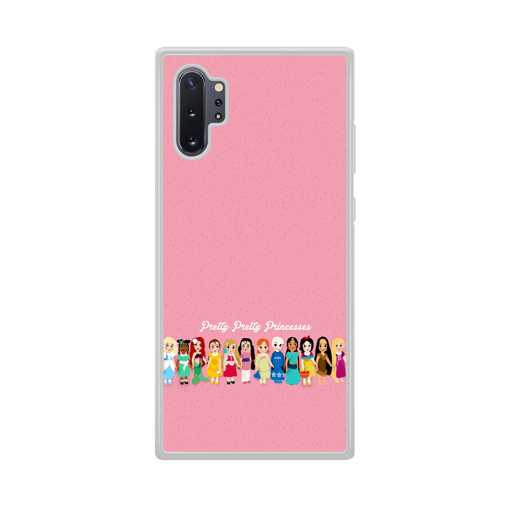 Pretty Pretty Princesses Pink Samsung Galaxy Note 10 Plus Case