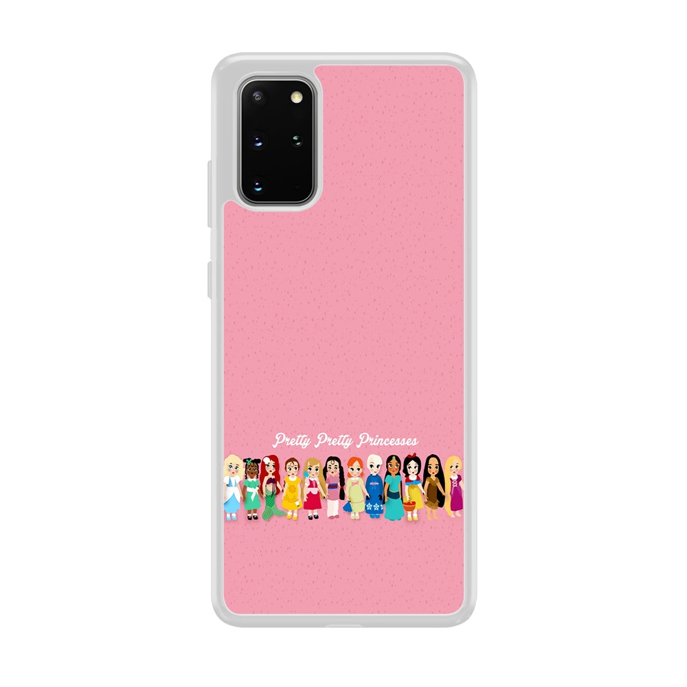 Pretty Pretty Princesses Pink Samsung Galaxy S20 Plus Case