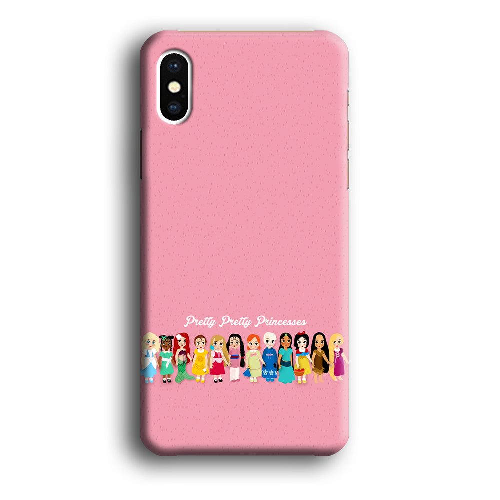 Pretty Pretty Princesses Pink iPhone Xs Max Case