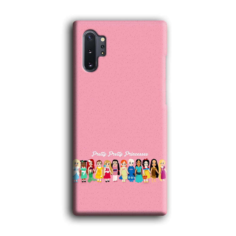Pretty Pretty Princesses Pink Samsung Galaxy Note 10 Plus Case