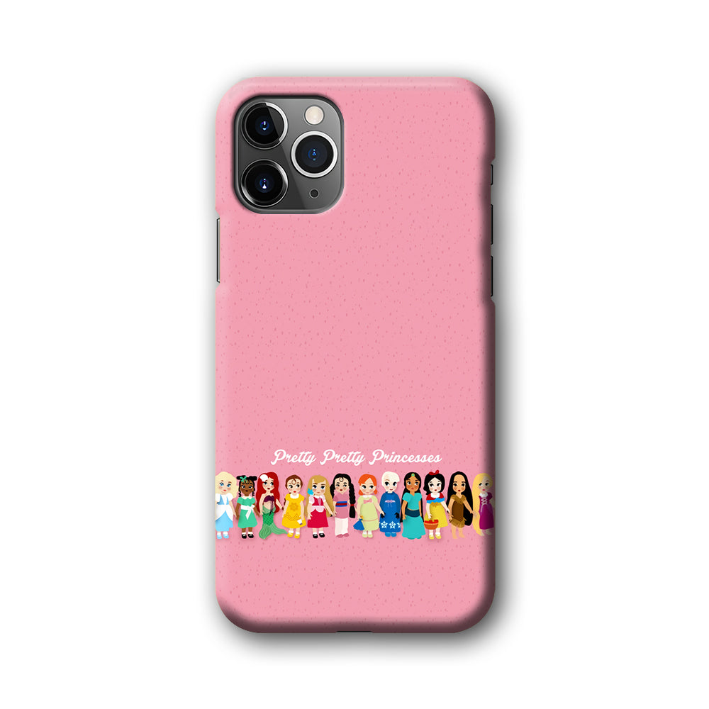 Pretty Pretty Princesses Pink iPhone 11 Pro Case