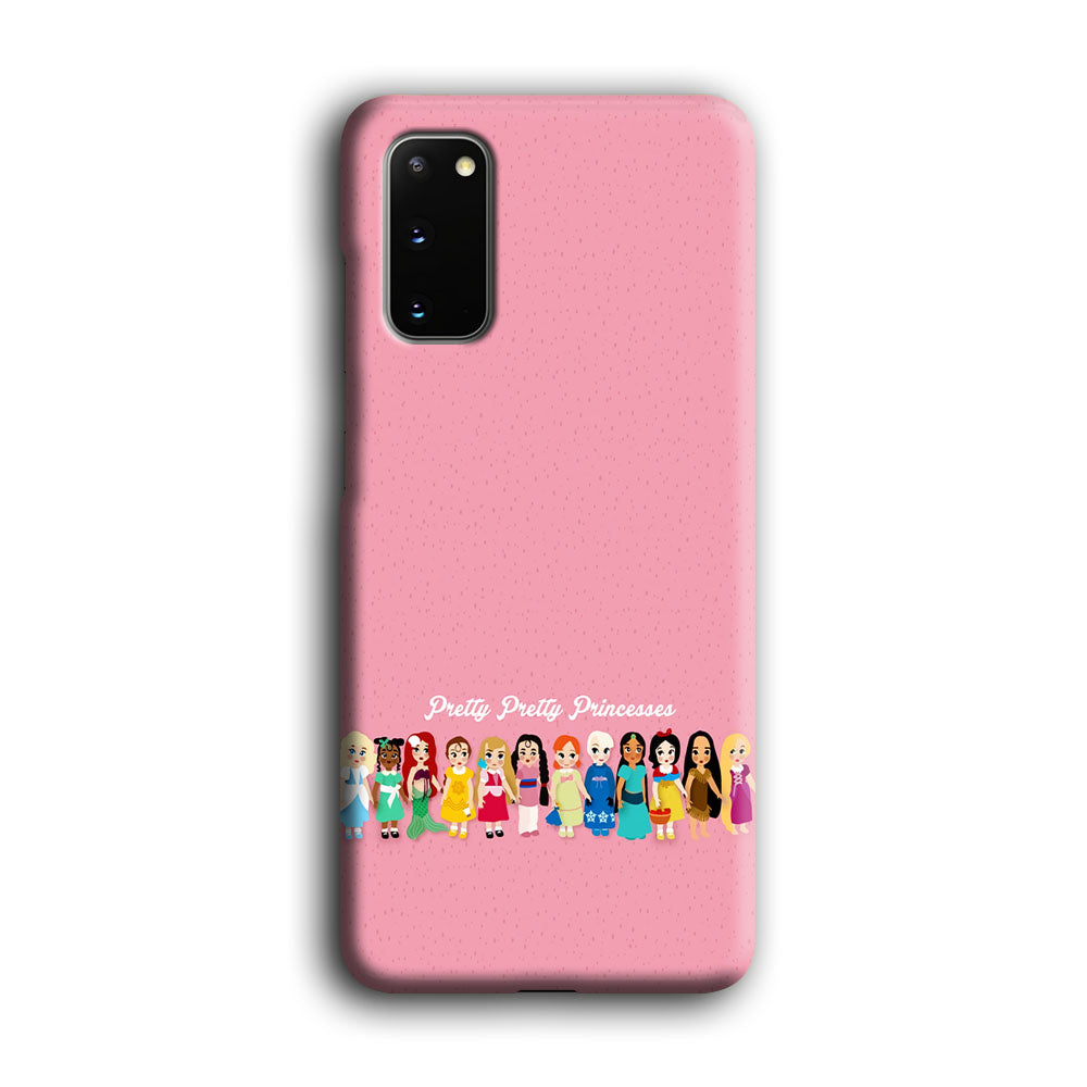 Pretty Pretty Princesses Pink Samsung Galaxy S20 Case