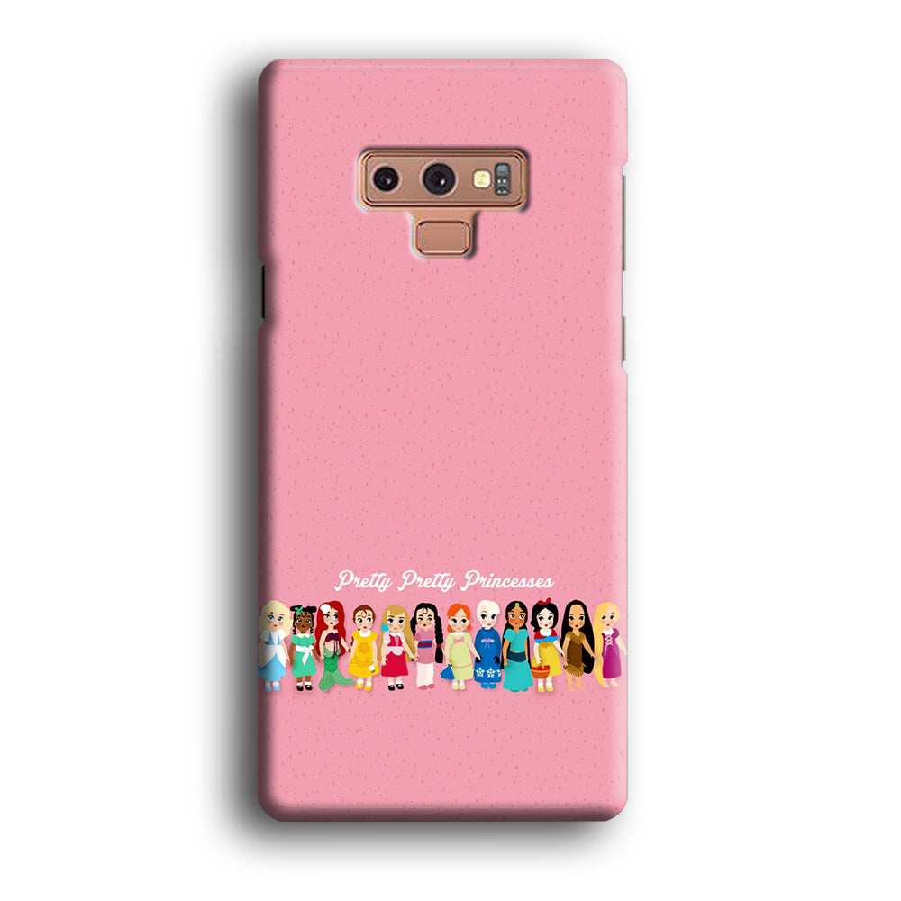 Pretty Pretty Princesses Pink Samsung Galaxy Note 9 Case