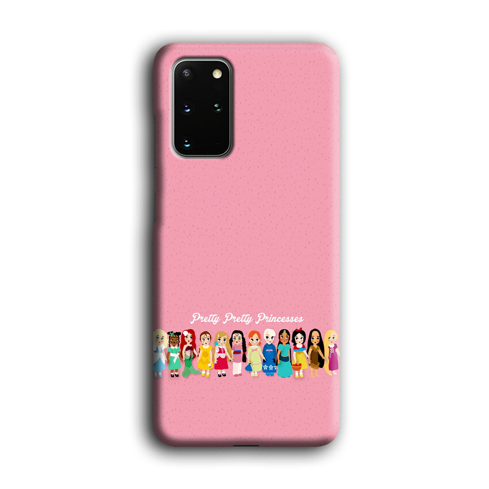 Pretty Pretty Princesses Pink Samsung Galaxy S20 Plus Case