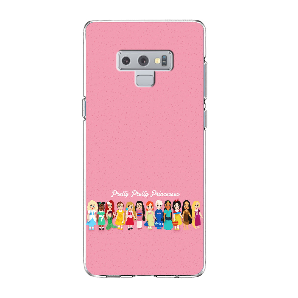 Pretty Pretty Princesses Pink Samsung Galaxy Note 9 Case