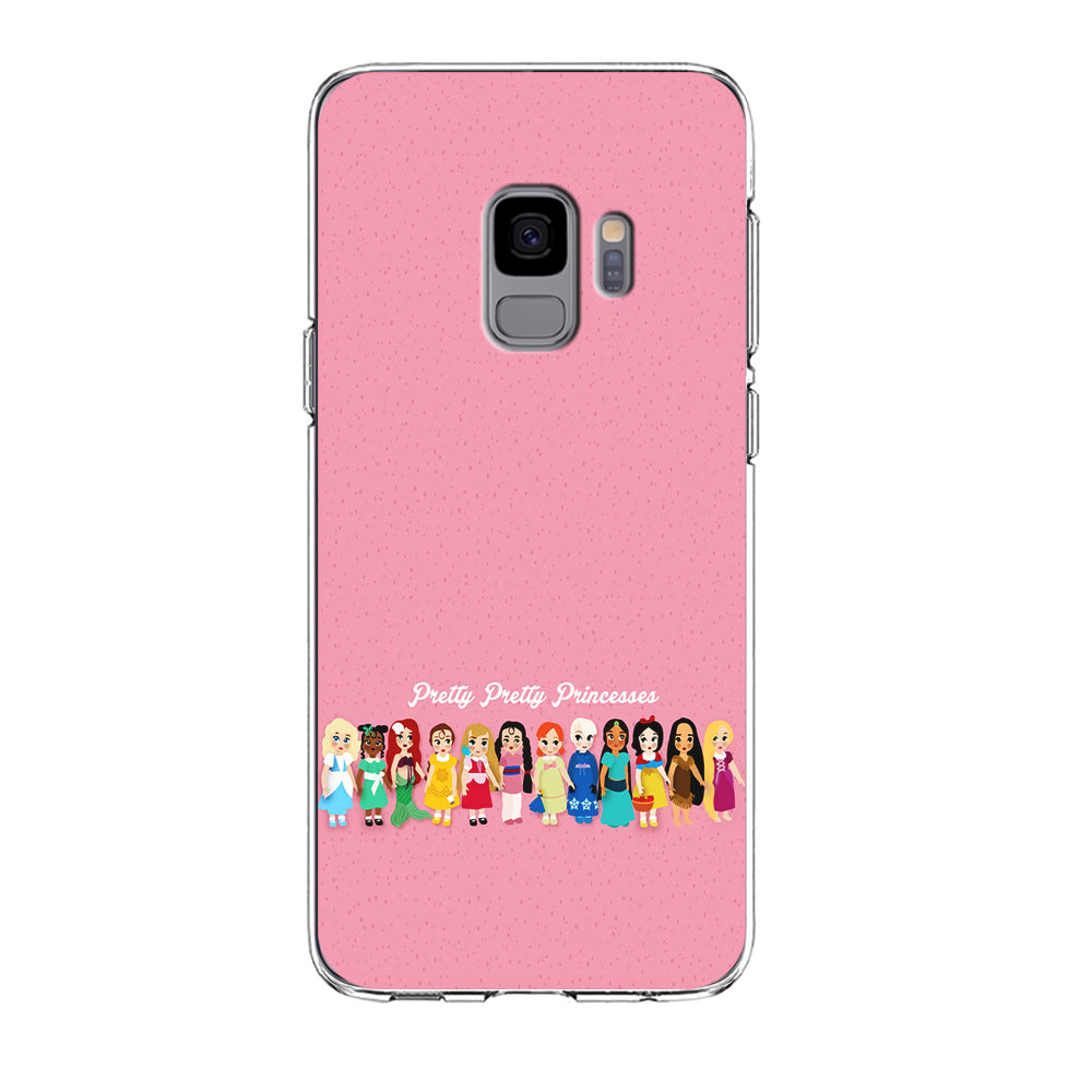 Pretty Pretty Princesses Pink Samsung Galaxy S9 Case