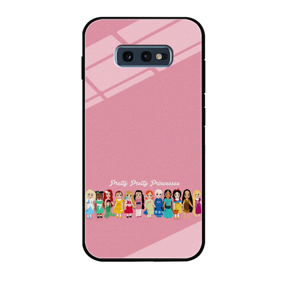 Pretty Pretty Princesses Pink Samsung Galaxy S10E Case