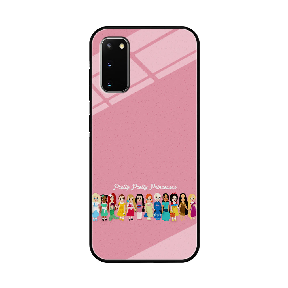 Pretty Pretty Princesses Pink Samsung Galaxy S20 Case