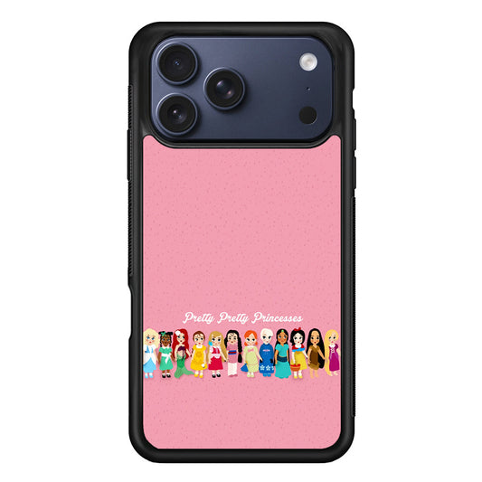 Pretty Pretty Princesses Pink iPhone 17 Pro Max Case - Altracase