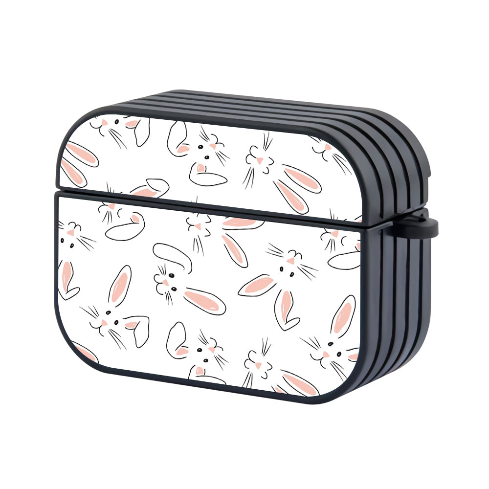 Rabbit Smile Pattern Apple AirPods Pro 3 Case - Altracase