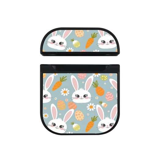 Rabbit and Easter Egg Pattern Apple AirPods Case - Altracase
