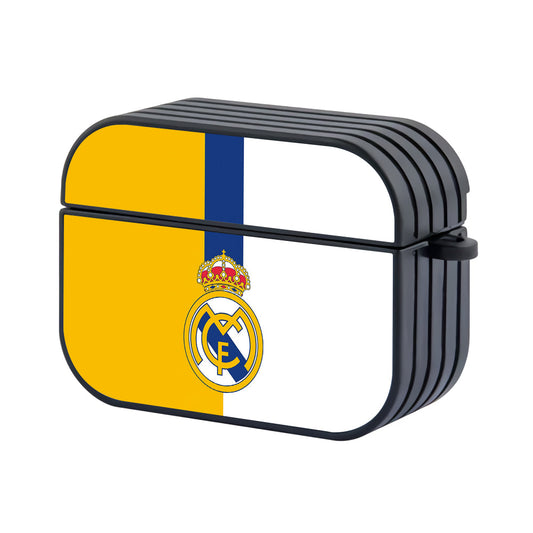 Real Madrid Logo Yellow White Apple Airpods Pro 2 Case-Airpods Pro 2 Case-Altracase
