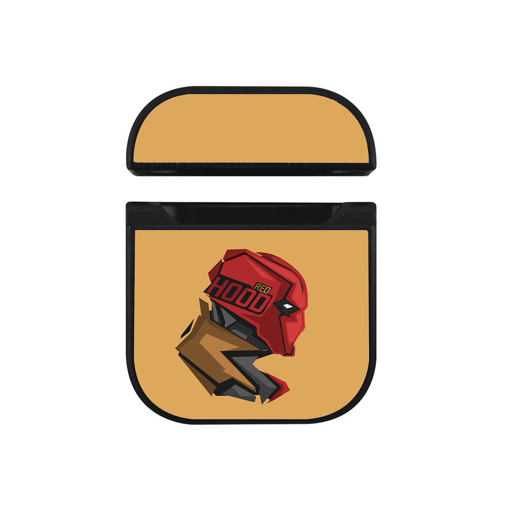 Red Hood Head Apple AirPods Case-AirPod Case-Black-Altracase