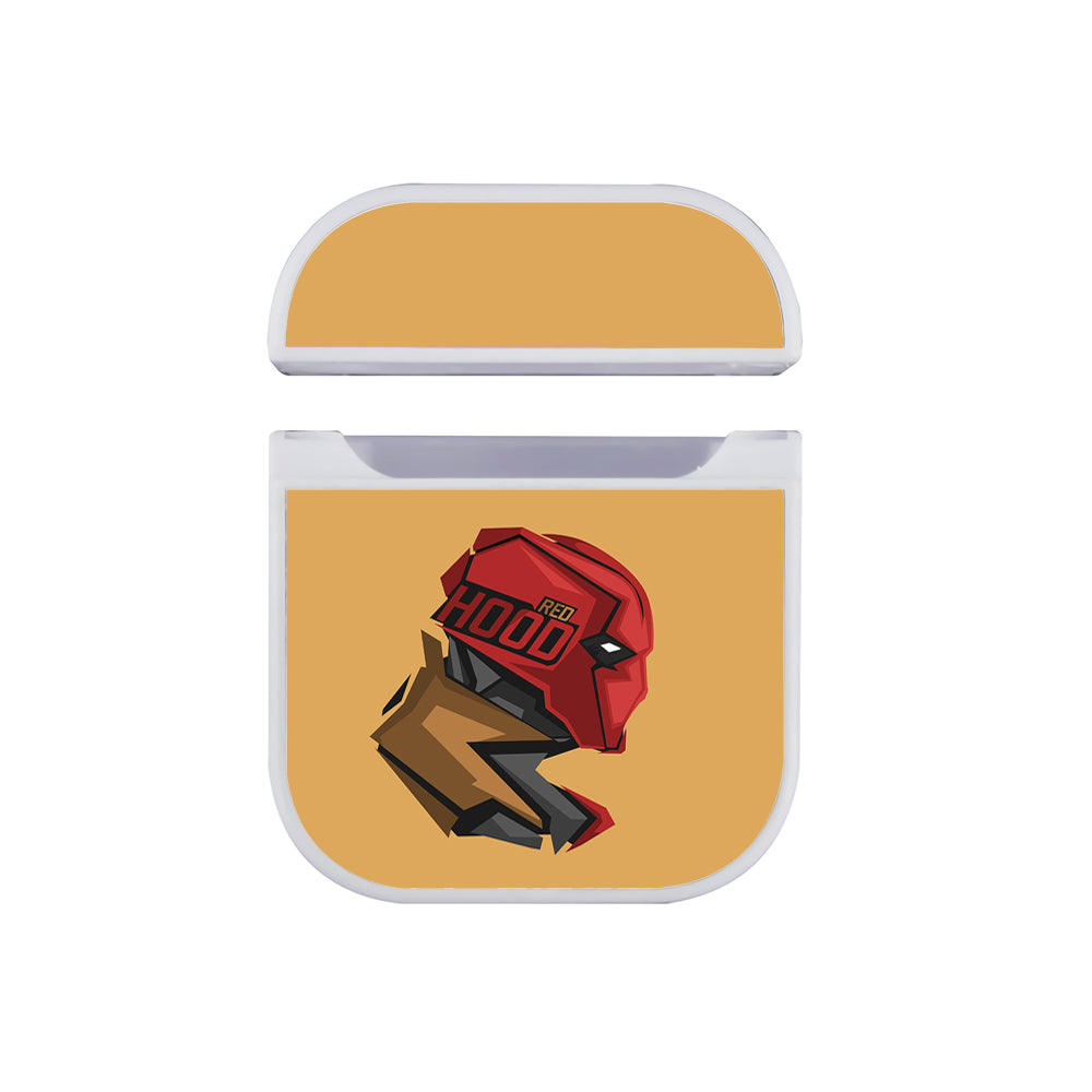Red Hood Head Apple AirPods Case-AirPod Case-White-Altracase