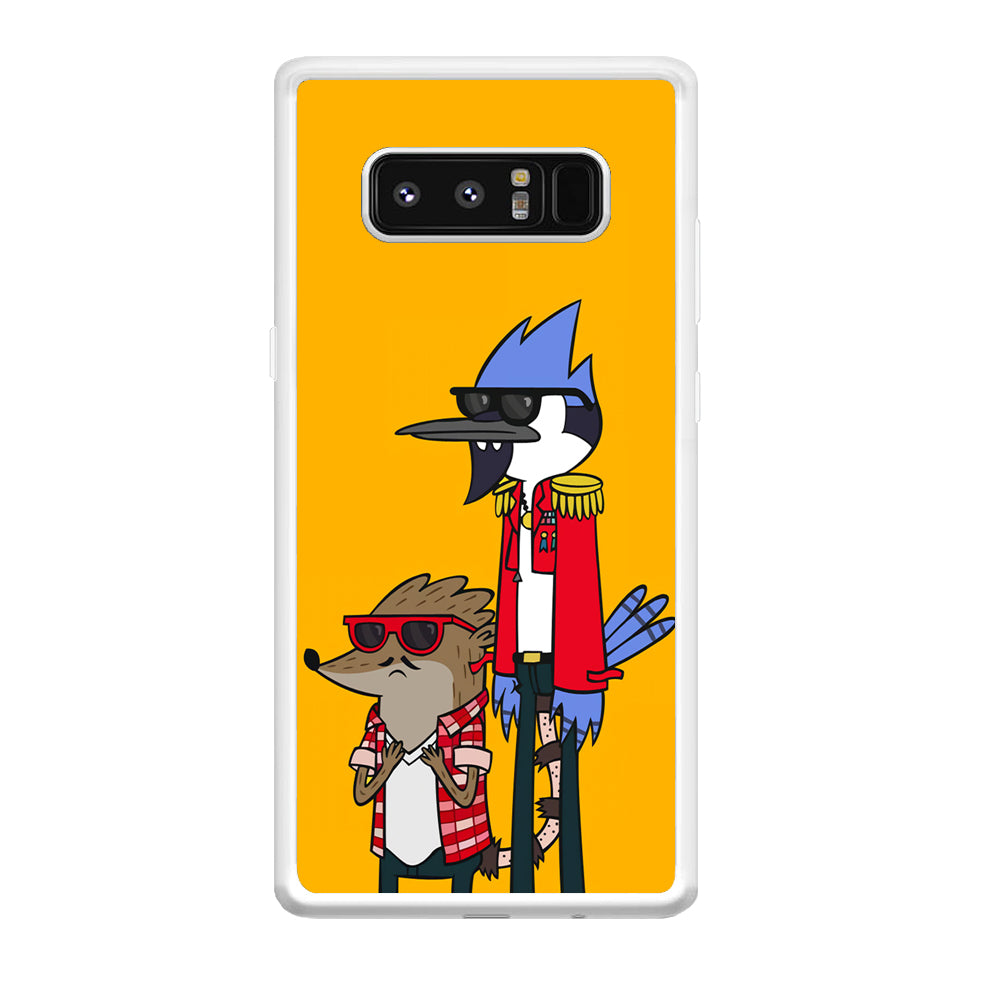 Regular Show Rigby and Mordecai Samsung Galaxy Note 8 Case
