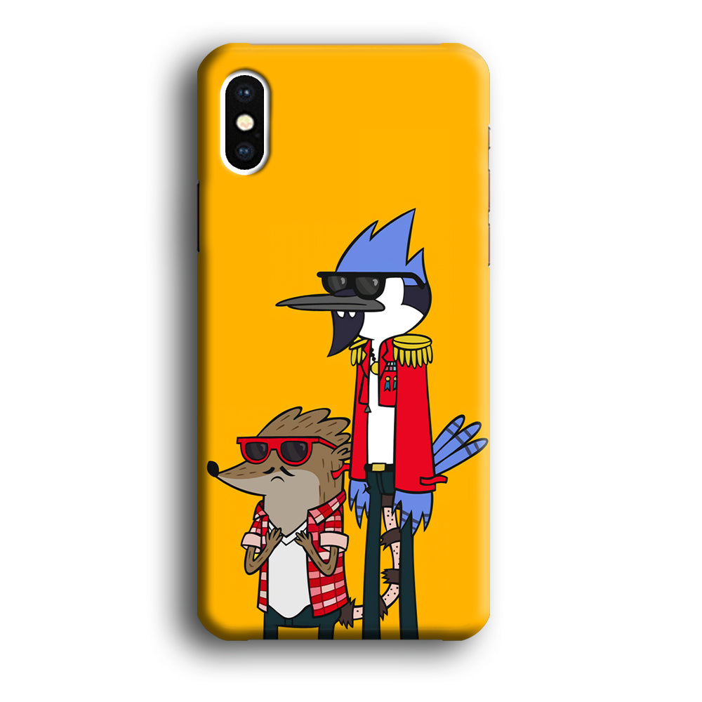 Regular Show Rigby and Mordecai iPhone X Case