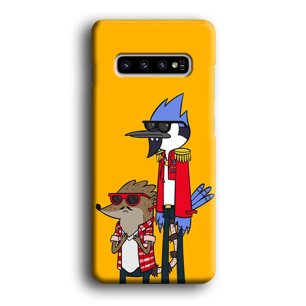 Regular Show Rigby and Mordecai Samsung Galaxy S10 Case