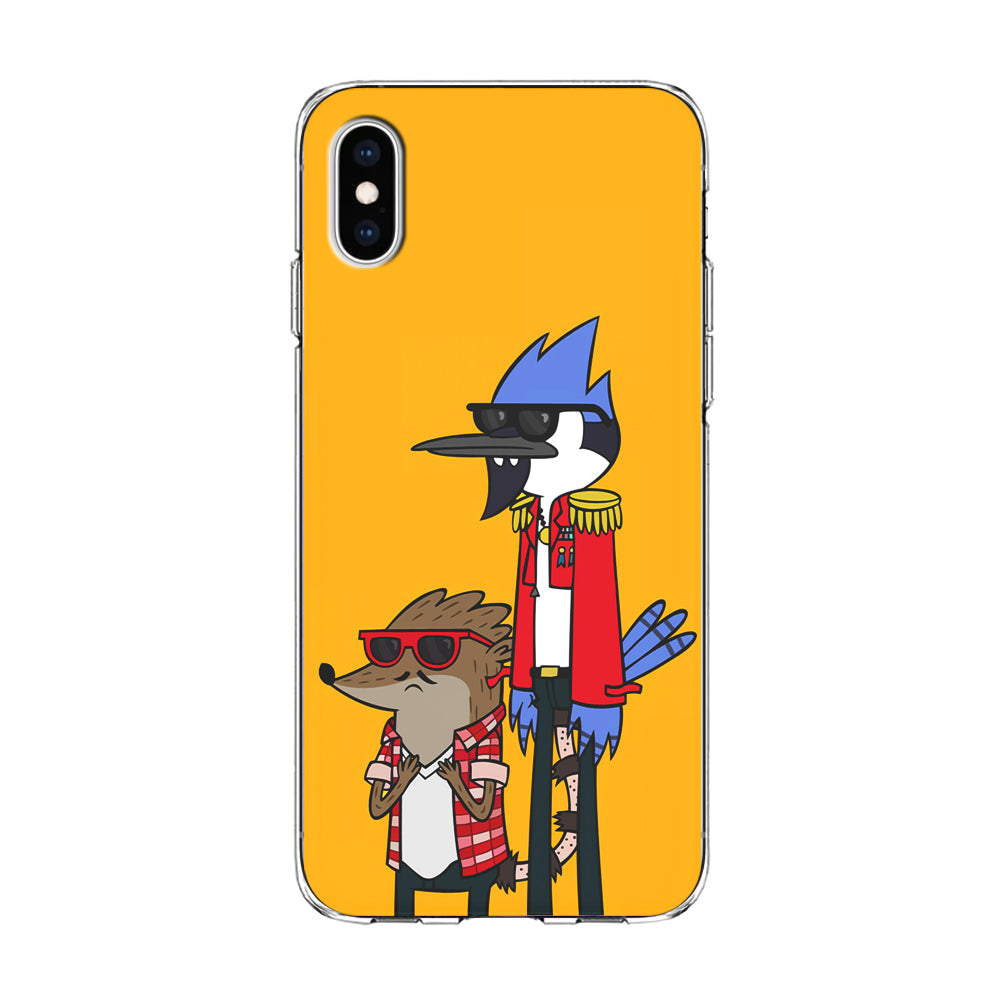 Regular Show Rigby and Mordecai iPhone Xs Max Case