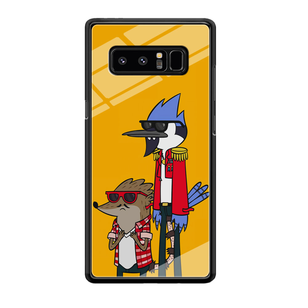 Regular Show Rigby and Mordecai Samsung Galaxy Note 8 Case