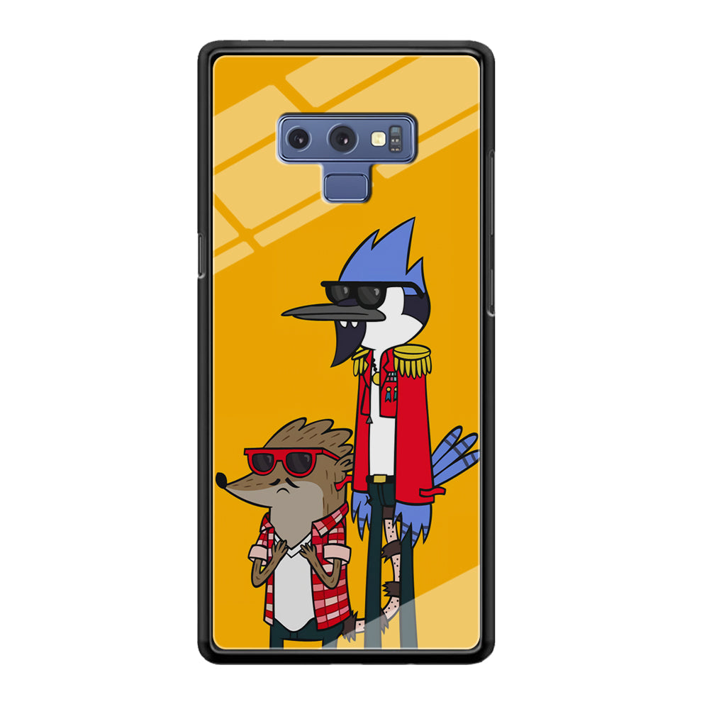 Regular Show Rigby and Mordecai Samsung Galaxy Note 9 Case