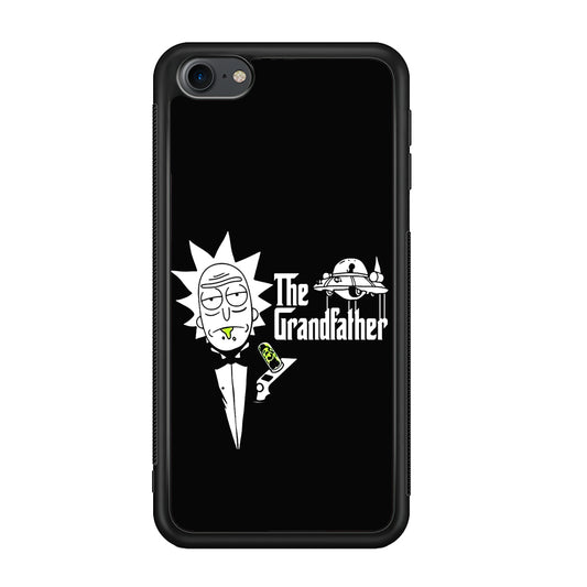 Rick The Grand Father iPod Touch 6 Case-Phone Case-Rubber White (2D Case)-Altracase