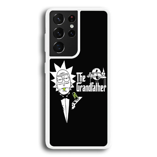 Rick The Grand Father Samsung Galaxy S21 Ultra Case-Phone Case-Rubber White (2D Case)-Altracase