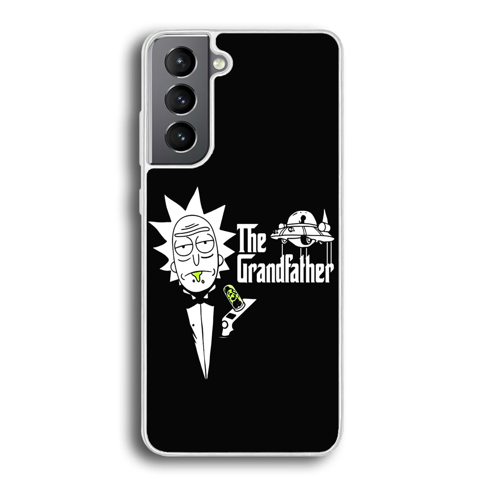 Rick The Grand Father Samsung Galaxy S23 Plus Case-Phone Case-Rubber White (2D Case)-Altracase