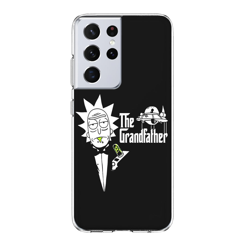 Rick The Grand Father Samsung Galaxy S21 Ultra Case-Phone Case-Clear Soft Case-Altracase