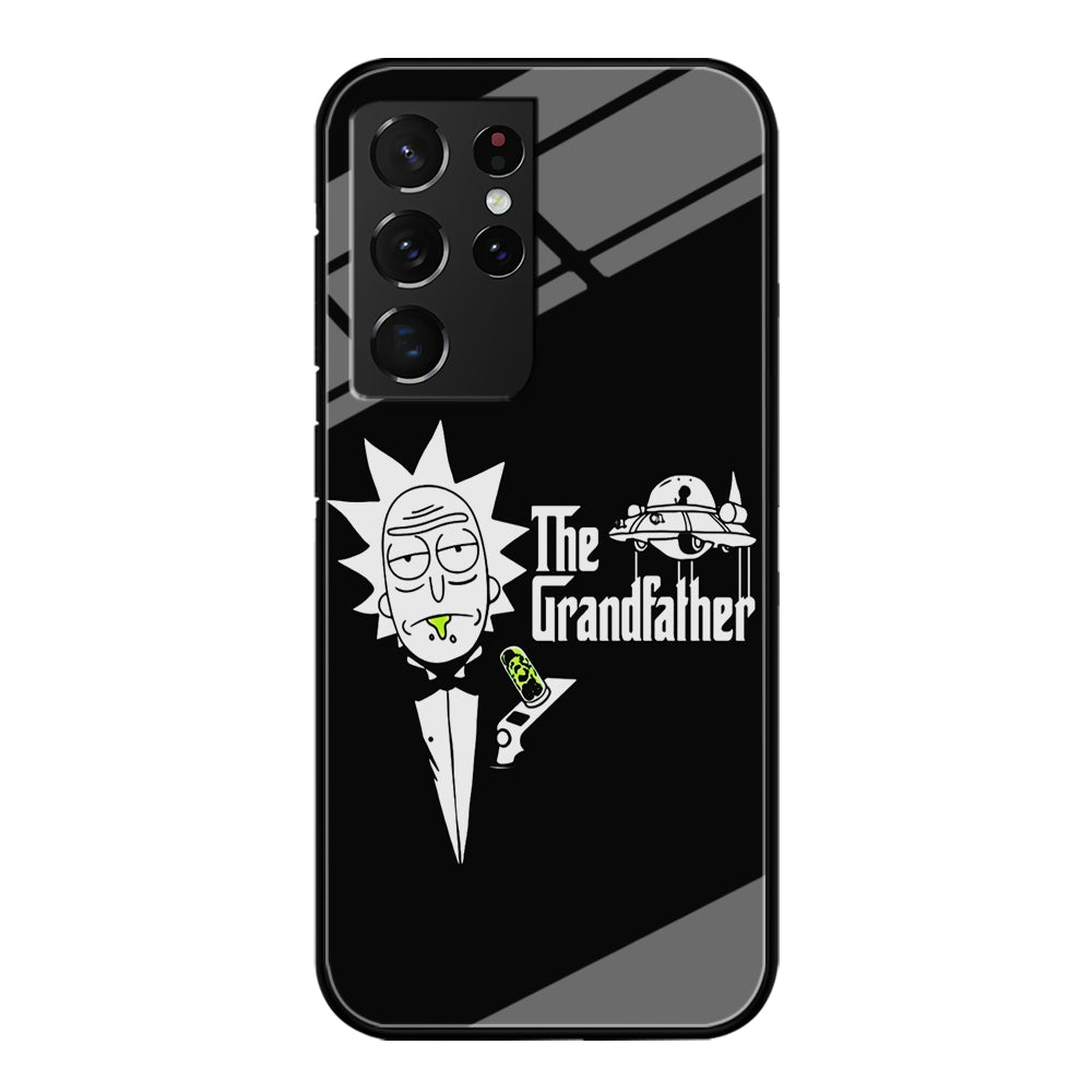 Rick The Grand Father Samsung Galaxy S21 Ultra Case-Phone Case-Tempered Glass Case-Altracase