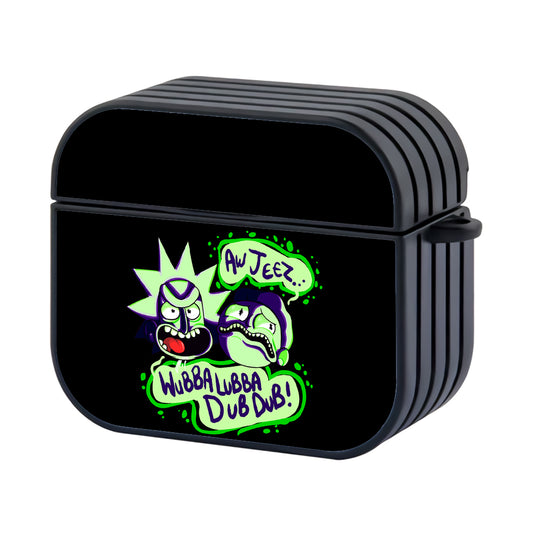 Rick and Morty Aw Jeez Apple Airpods 3 Case - AirPod Case - Altracase