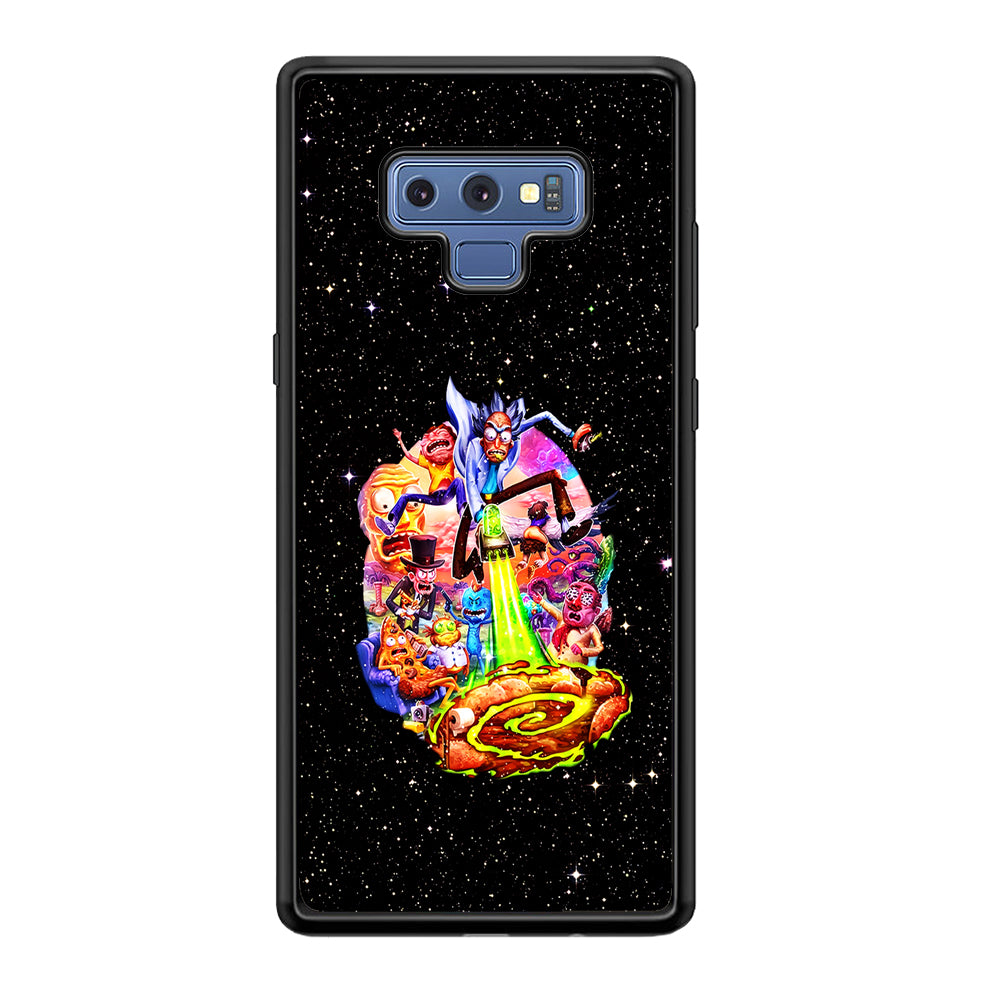 Rick and Morty Galaxy Starlight Samsung Galaxy Note 9 Case
