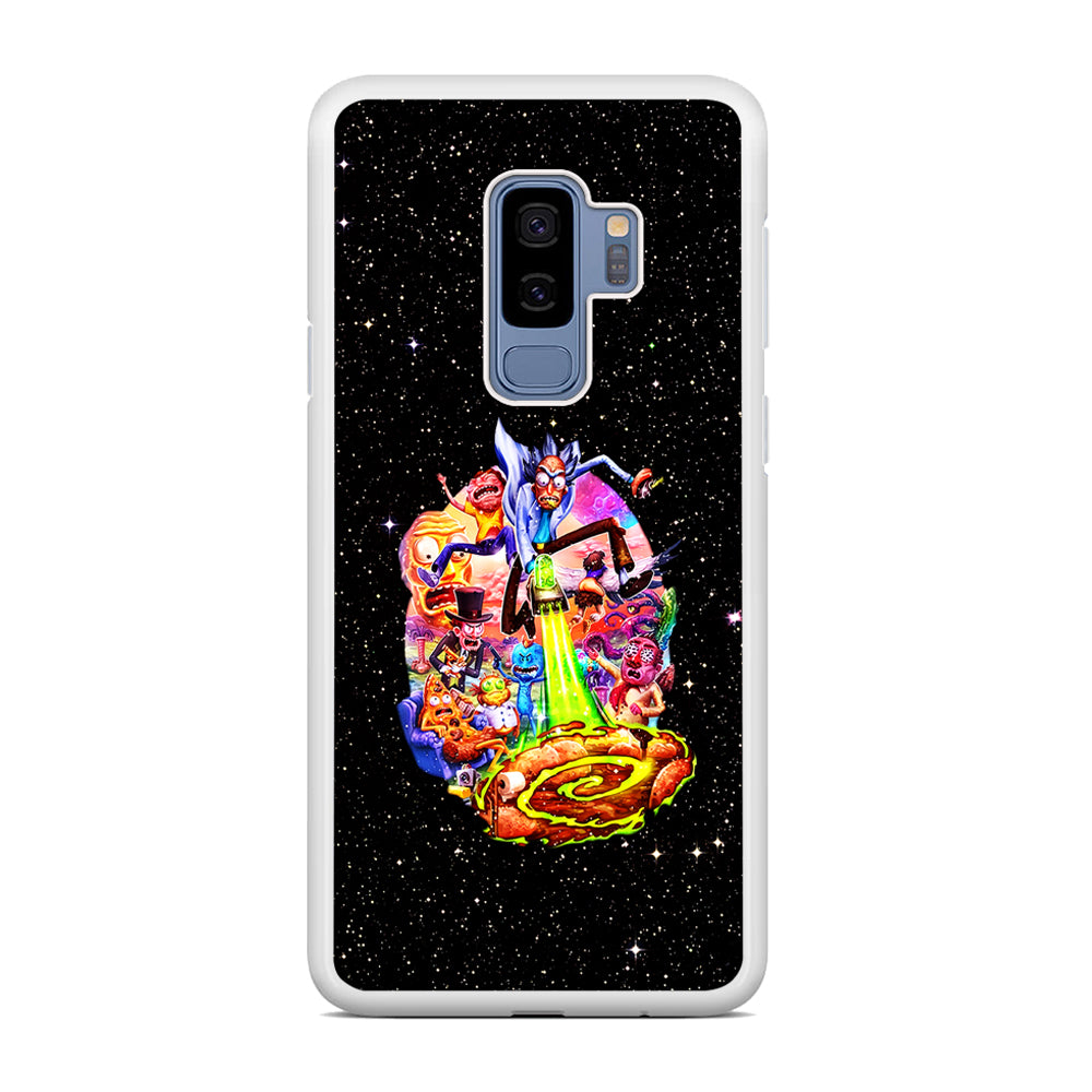 Rick and Morty Galaxy Starlight Samsung Galaxy S9 Plus Case