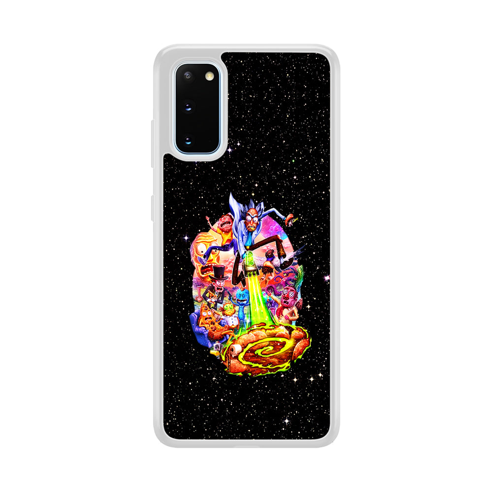 Rick and Morty Galaxy Starlight Samsung Galaxy S20 Case