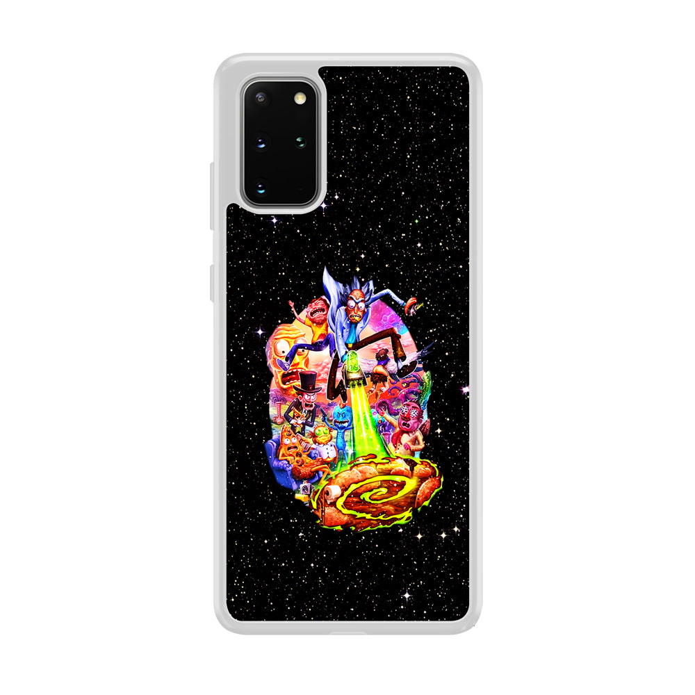 Rick and Morty Galaxy Starlight Samsung Galaxy S20 Plus Case