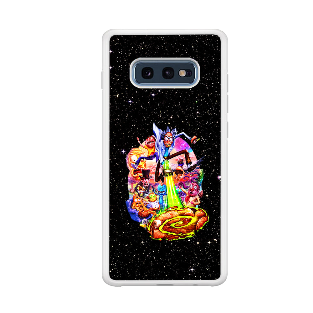 Rick and Morty Galaxy Starlight Samsung Galaxy S10E Case