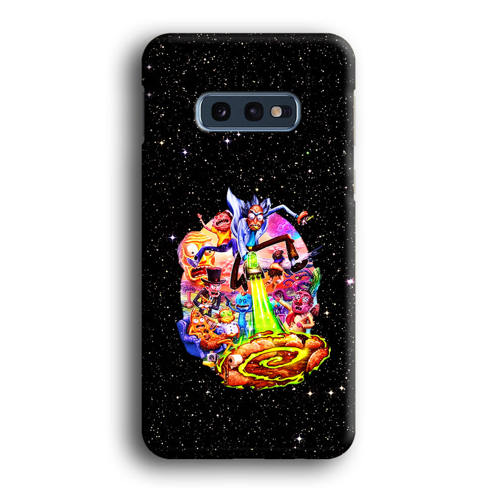 Rick and Morty Galaxy Starlight Samsung Galaxy S10E Case