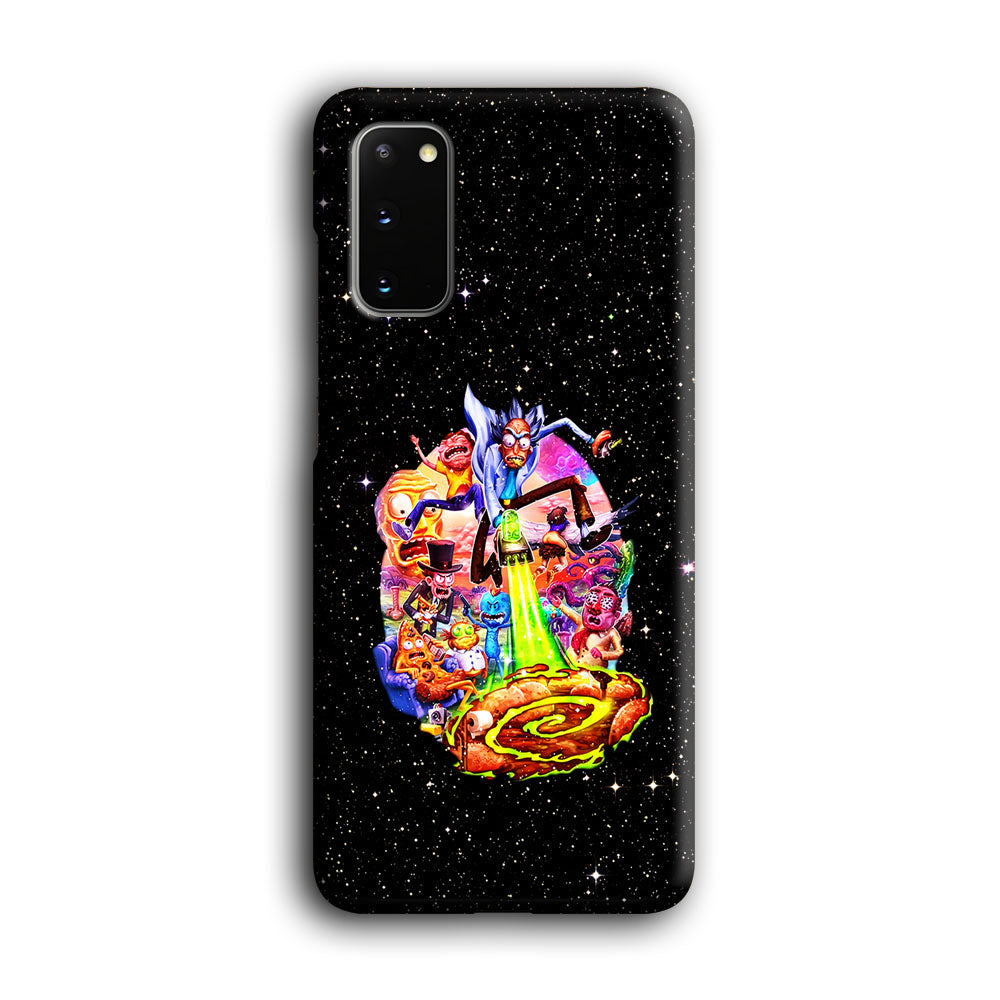 Rick and Morty Galaxy Starlight Samsung Galaxy S20 Case