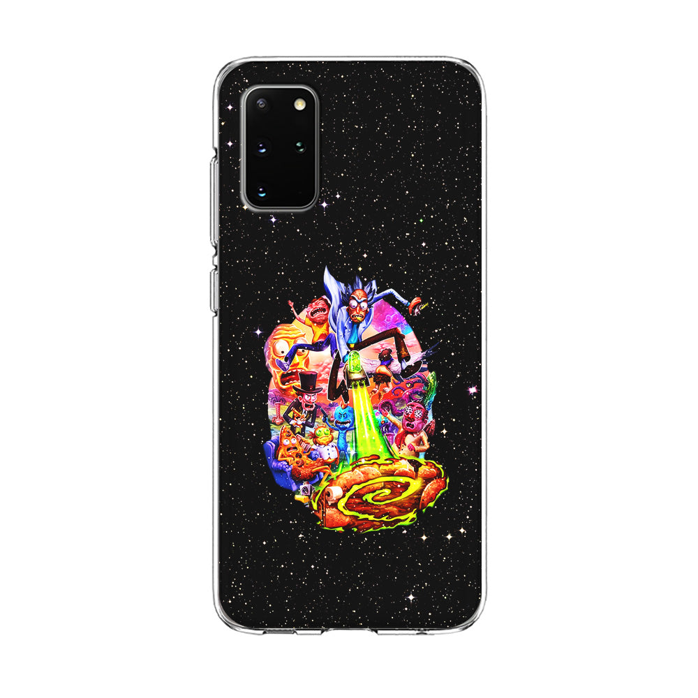 Rick and Morty Galaxy Starlight Samsung Galaxy S20 Plus Case