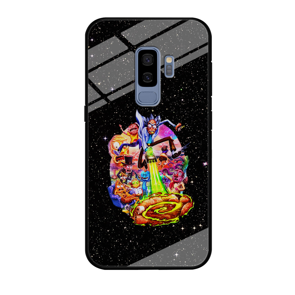 Rick and Morty Galaxy Starlight Samsung Galaxy S9 Plus Case