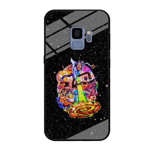 Rick and Morty Galaxy Starlight Samsung Galaxy S9 Case