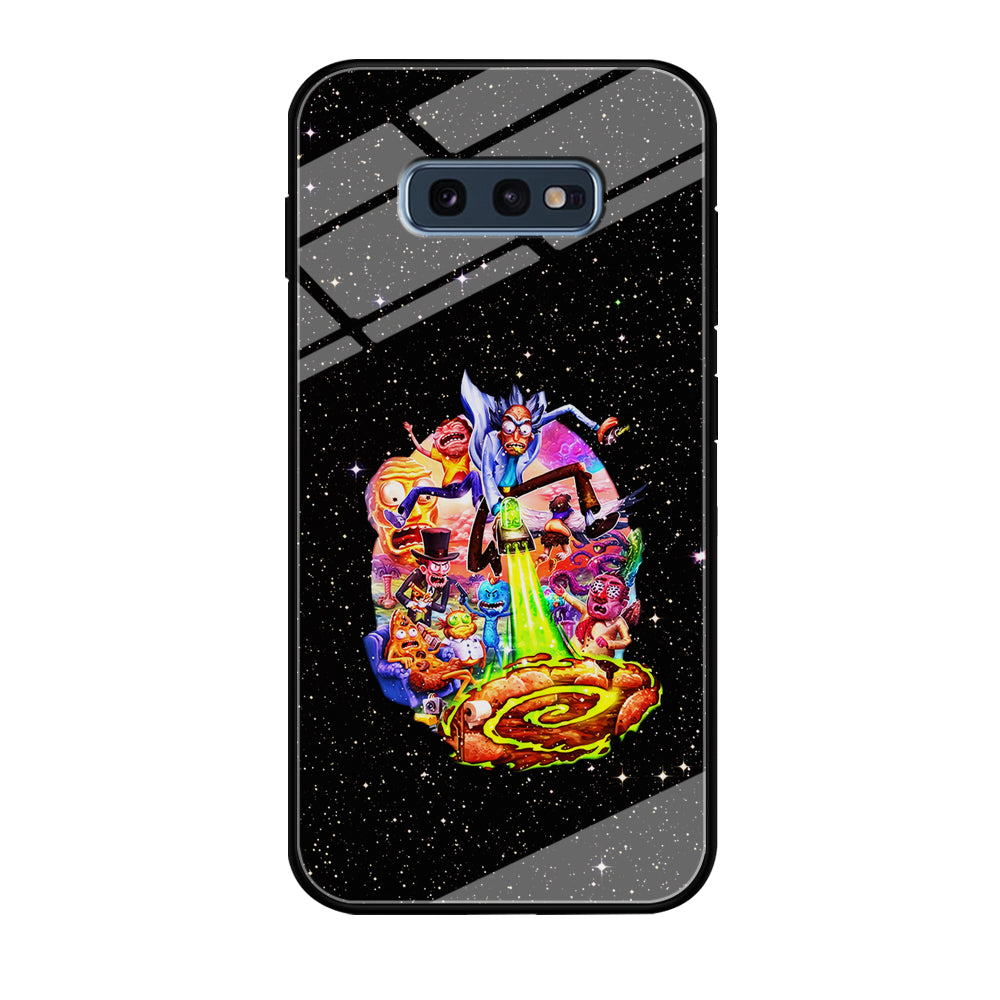 Rick and Morty Galaxy Starlight Samsung Galaxy S10E Case