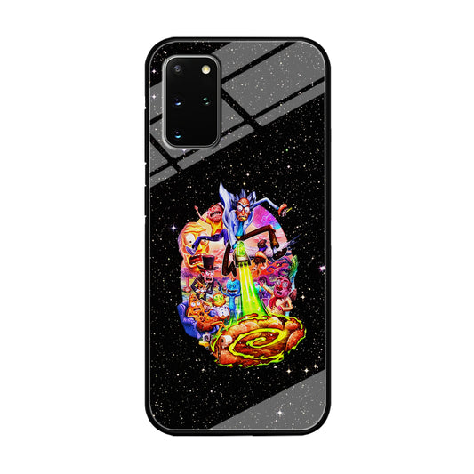 Rick and Morty Galaxy Starlight Samsung Galaxy S20 Plus Case