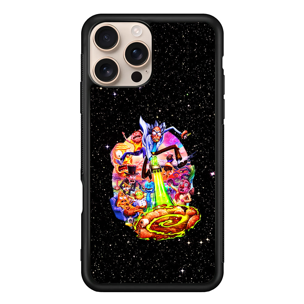 Rick and Morty Galaxy Starlight iPhone 16 Pro Case - Altracase
