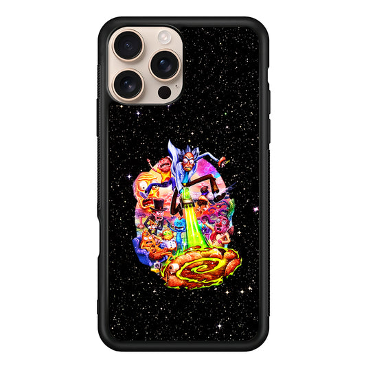 Rick and Morty Galaxy Starlight iPhone 16 Pro Case - Altracase